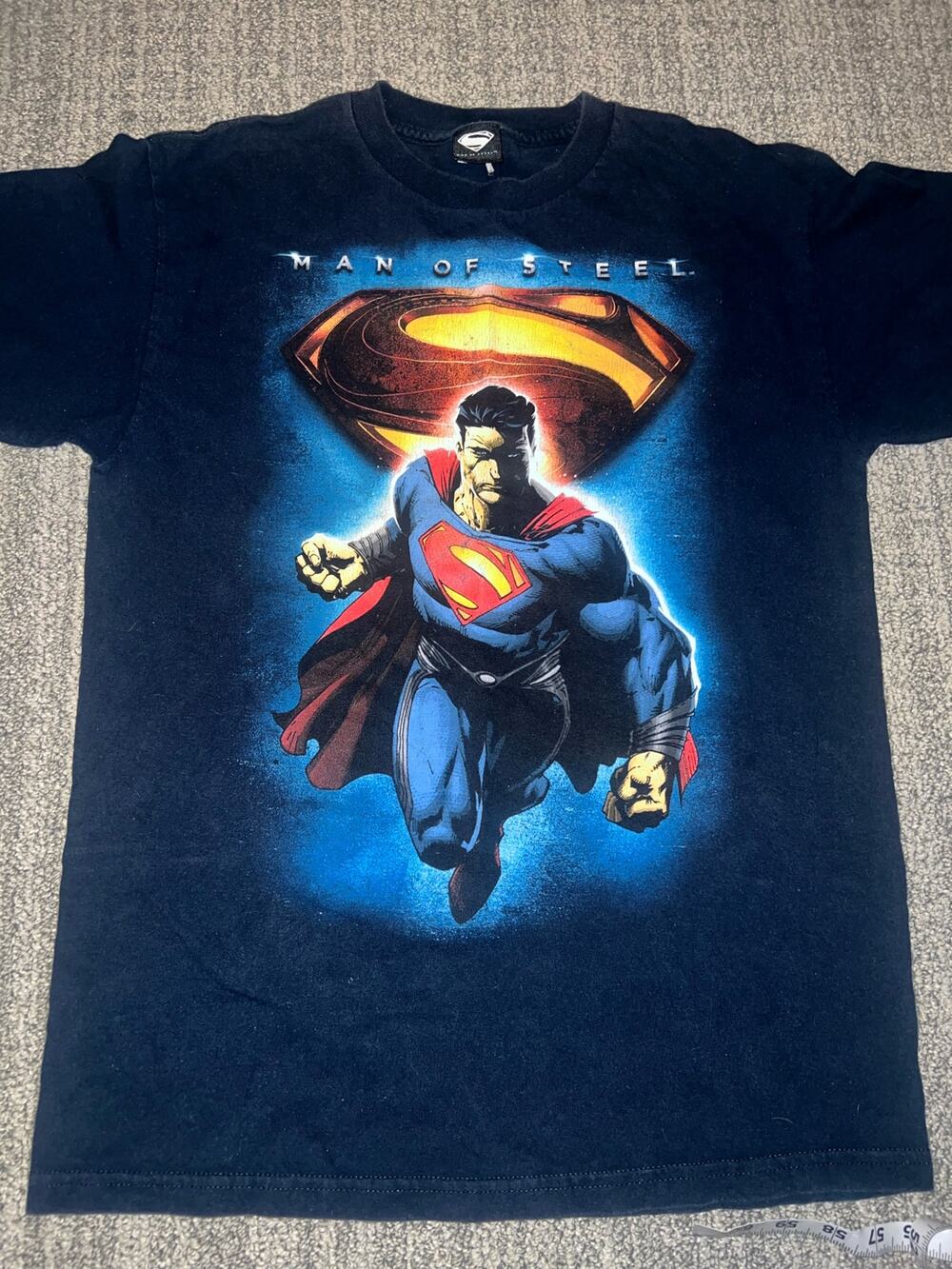 Vintage Superman Man of Steel men's t shirt size medium. DC comics.